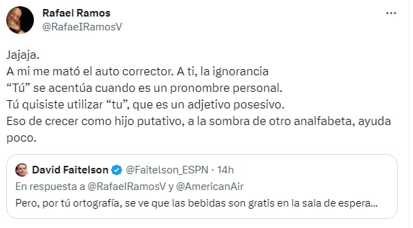 Polémica en Twitter