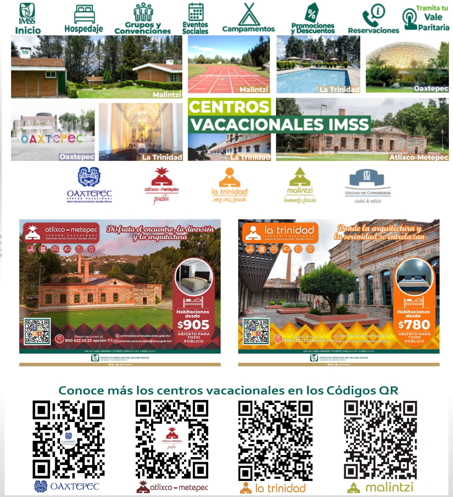 Centros vacacionales IMSS: Precio, ubicación y qué ofrecen estos lugares