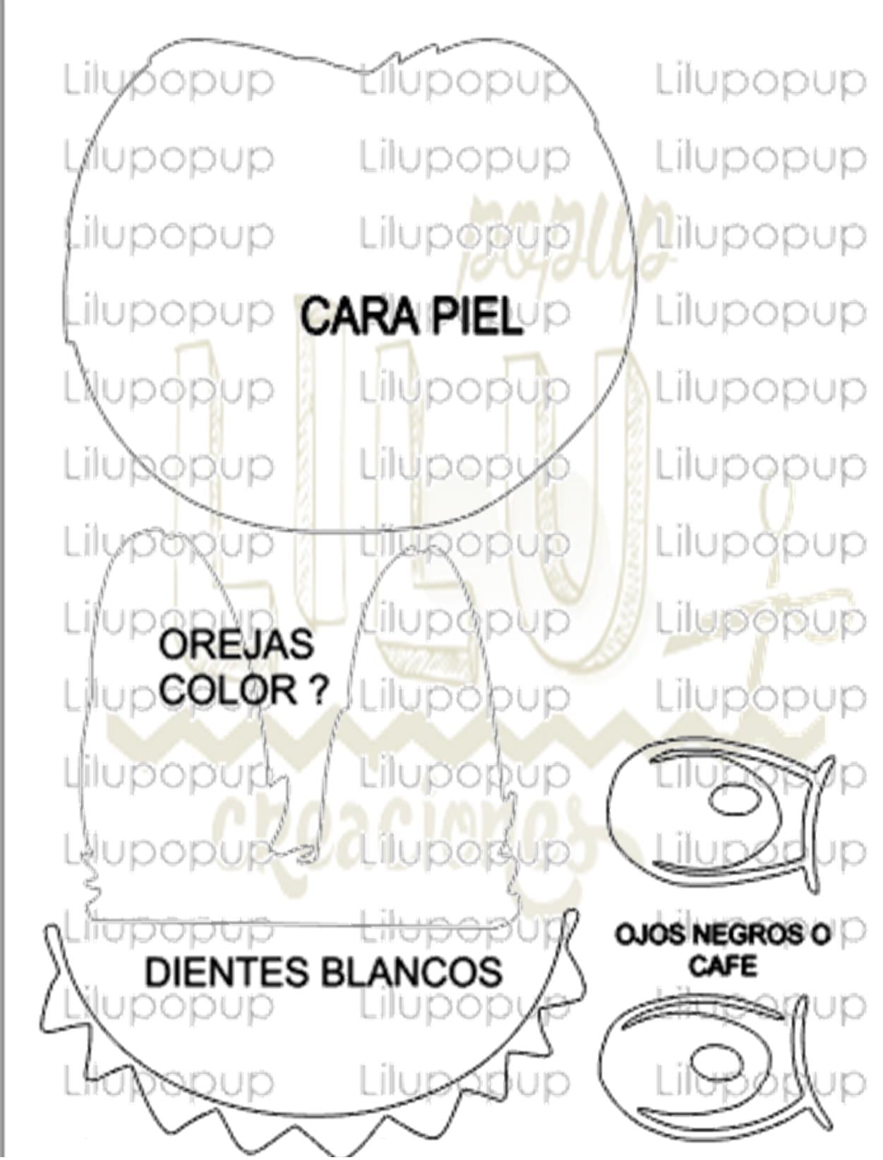 Plantilla Caja Labubu