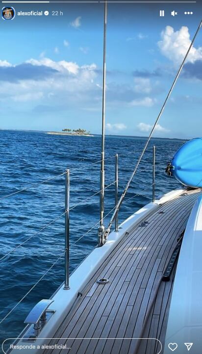 Alejandro Fernández de vacaciones