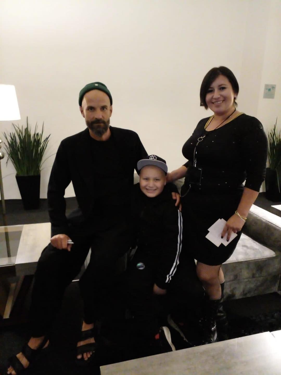 Diego, el niño con cáncer que conoció a Rammstein
