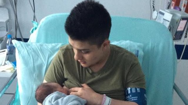 Padre Trans Amamantando