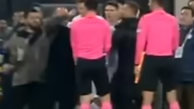 Presidente agrede a árbitro en Turquía
