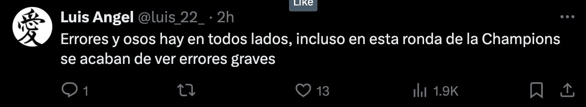 Comentarios de aficionados sobre partido de la MLS