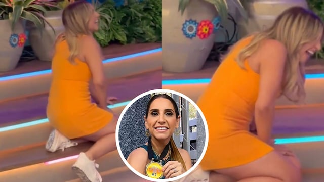 Jimena Longoria estuvo a punto de orinarse en Venga La Alegría.