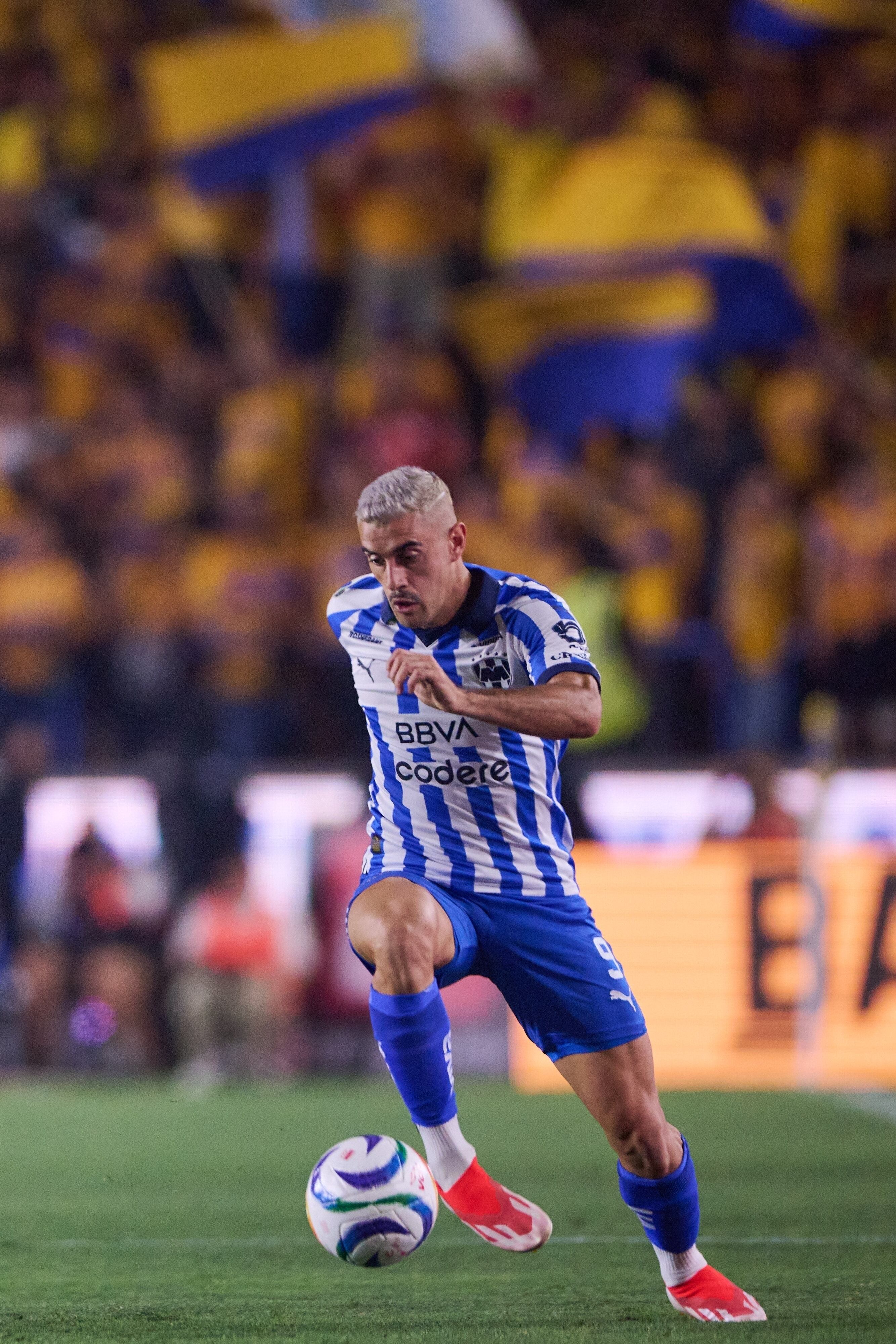 German Berterame, jugador de Rayados de Monterrey.