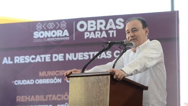 Alfonso Durazo arranca con modernización de vialidades en Sonora