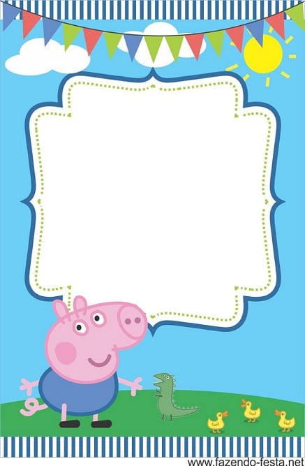 Tarjetas de feliz cumpleaños de George, hermano de Peppa Pig: 8 diseños para imprimir y regalar
