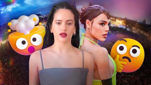 ¿Danna Paola abrirá el concierto de Rosalía en el Zócalo?