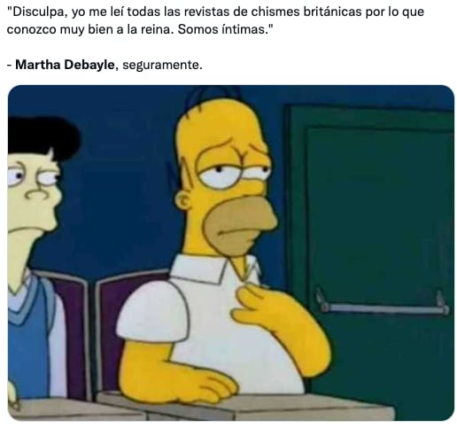 Memes Martha Debayle y la muerte de la reina Isabel II