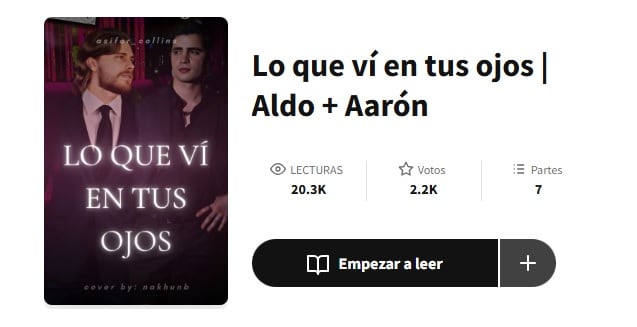 Aldo Tamez de Nigris y Aarón Mercury inspiran novela en Wattpad por La casa de los famosos México 2025