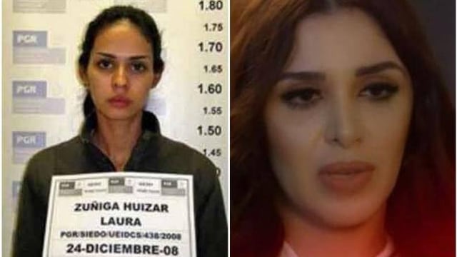 Laura Elena Zúñiga (izq) y Emma Coronel. Confusión.