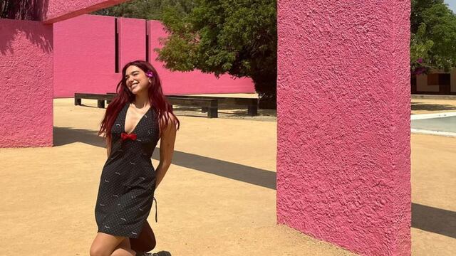 Dua Lipa presume de la arquitectura de finca Cuadra San Cristóbal en Satélite