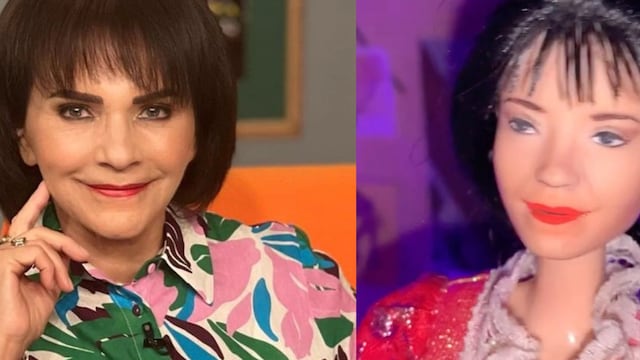 Pati Chapoy y su muñeca