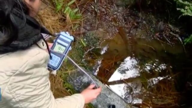 Muestras de los ejambres de sismos. Temor por nacimiento de un volcán.
