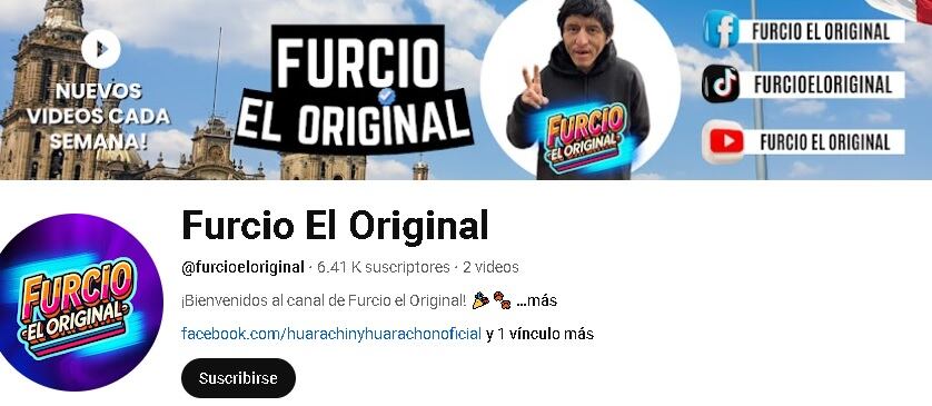 Canal de YouTube de Furcio.