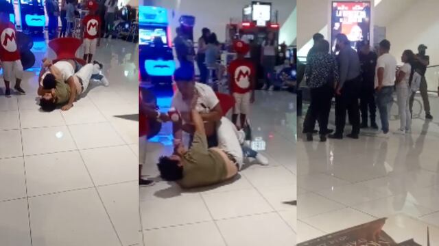 Se pelean a golpes en Cinépolis Universidad
