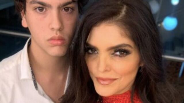 José Emilio Fernández Levy junto a Ana Bárbara