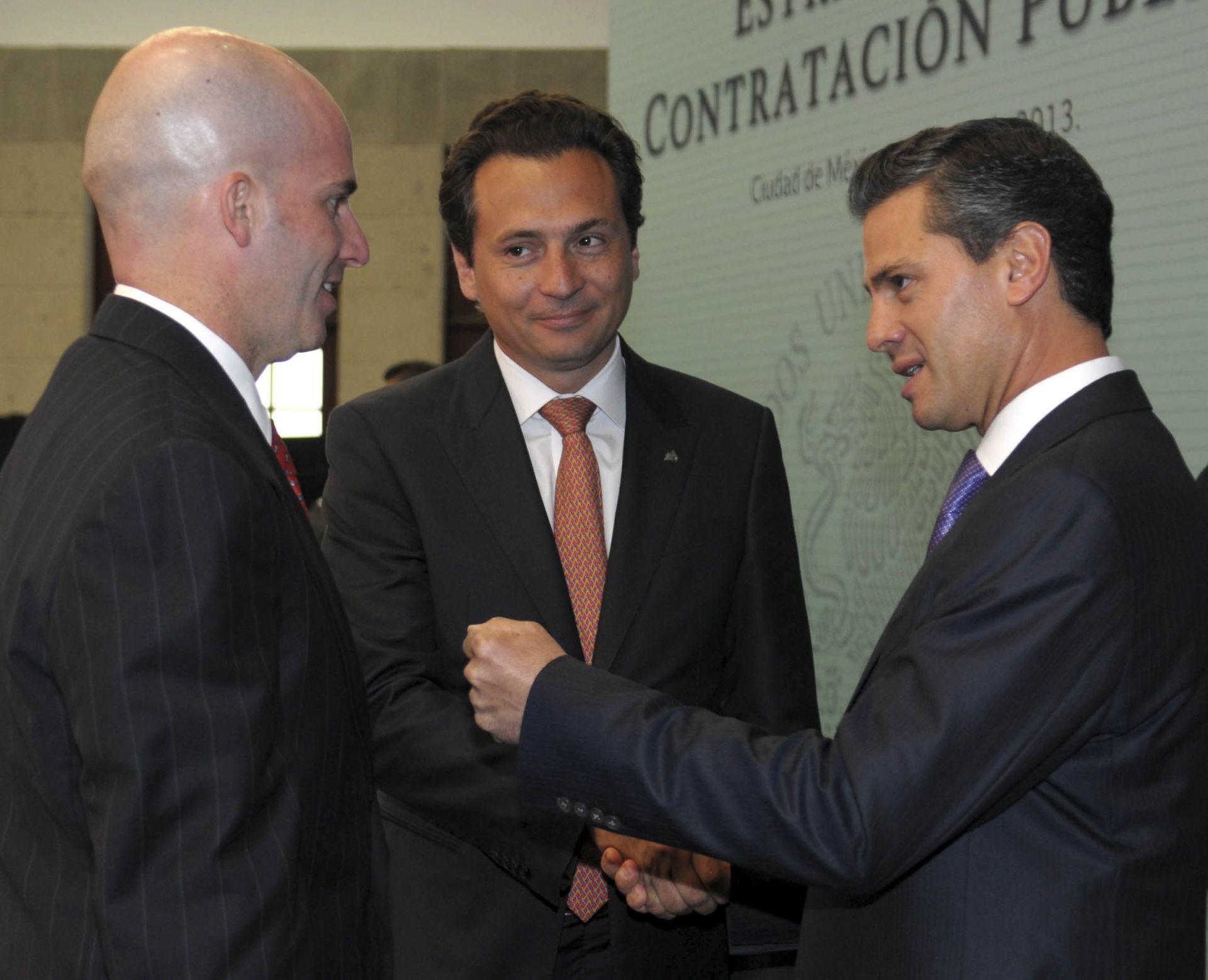 José Antonio González Anaya, Emilio Lozoya y Enrique Peña Nieto