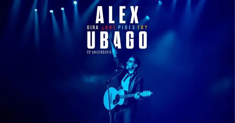 Concierto de Álex Ubago en Teatro Metropólitan
