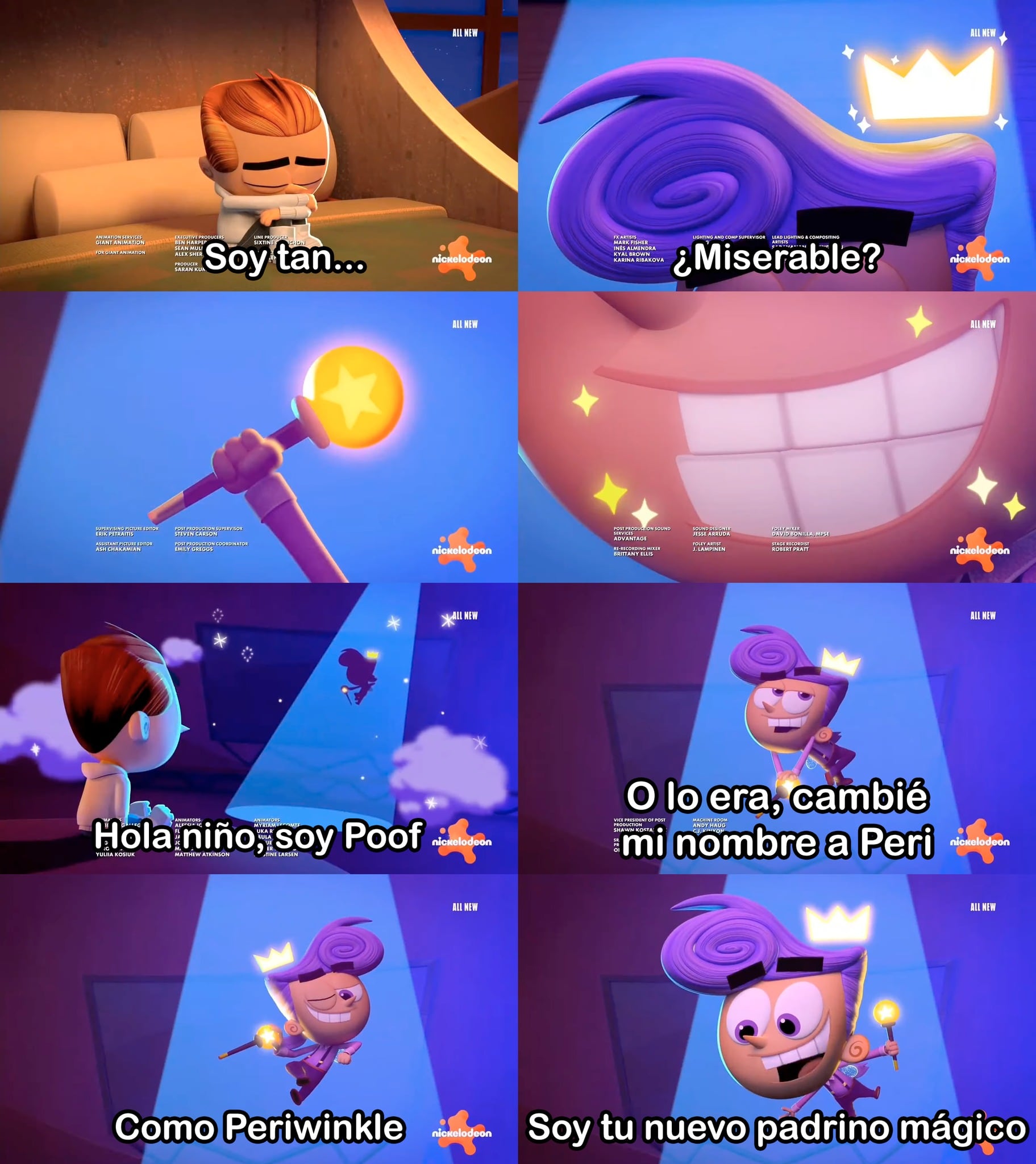 Así luce Poof adulto en la serie de Los Padrinos Mágicos