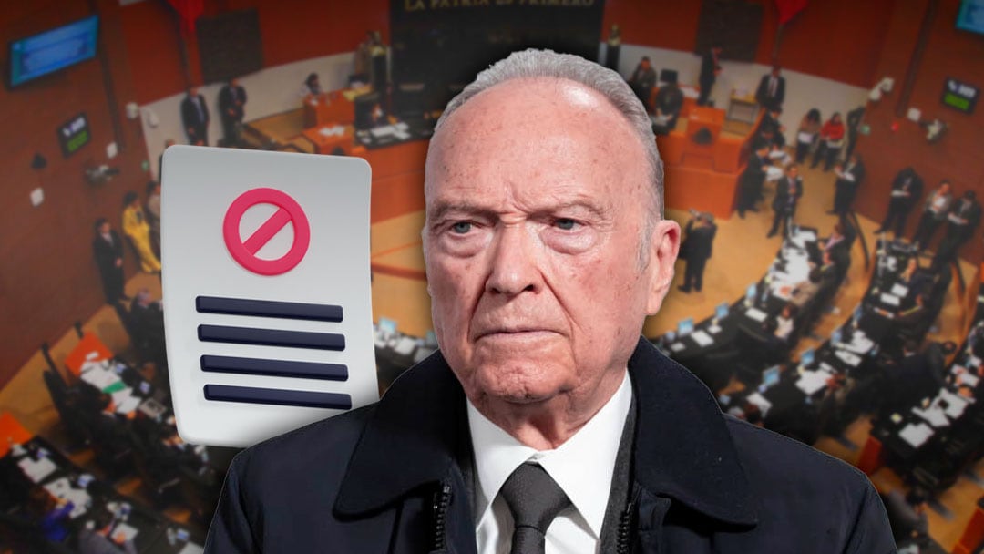 Alejandro Gertz Manero acepta su renuncia ante un grupo de senadores