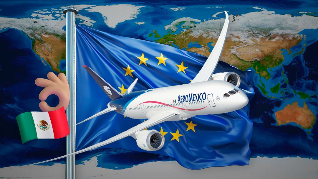 Aeroméxico sorprende con dos nuevas rutas a Europa desde México; conoce los destinos