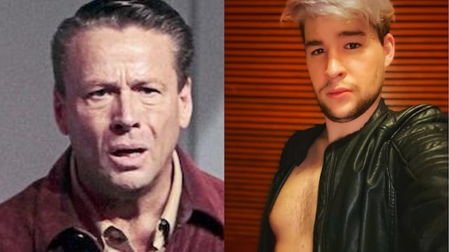 Alfredo Adame y su hijo Sebastián