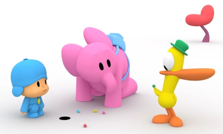 Pocoyó en el país de las maravillas