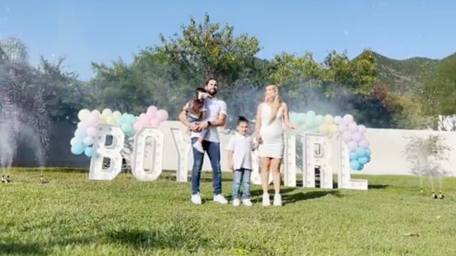 Poncho de Nigris y Marcela Mistral revelan el sexo de su tercer bebé