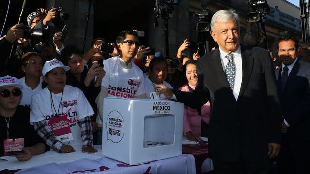 AMLO voto consulta aeropuerto