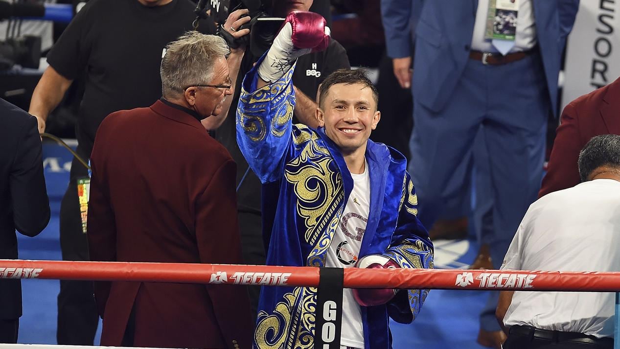 Golovkin previo a chocar ante "Canelo".