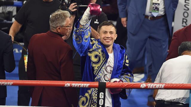 Golovkin previo a chocar ante "Canelo".