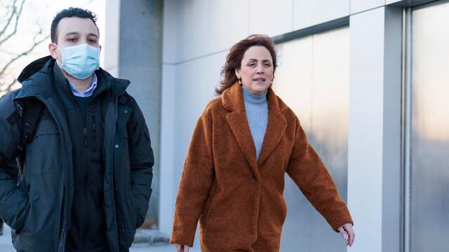 Linda Cristina Pereyra testifica en el juicio de Genaro García Luna, su esposo.