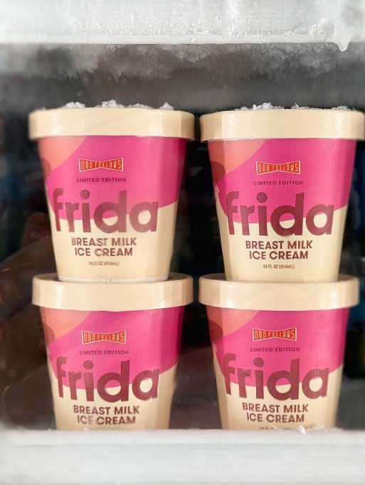 Helado de leche materna "Frida"