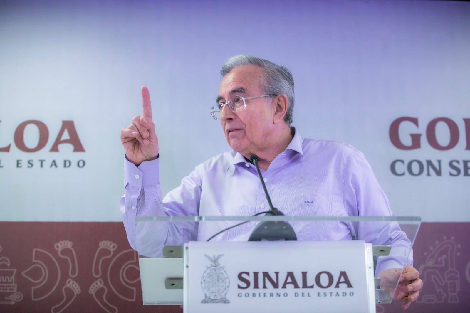 Rubén Rocha, gobernador de Sinaloa