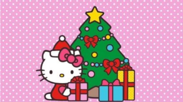 Hello Kitty Santa Claus