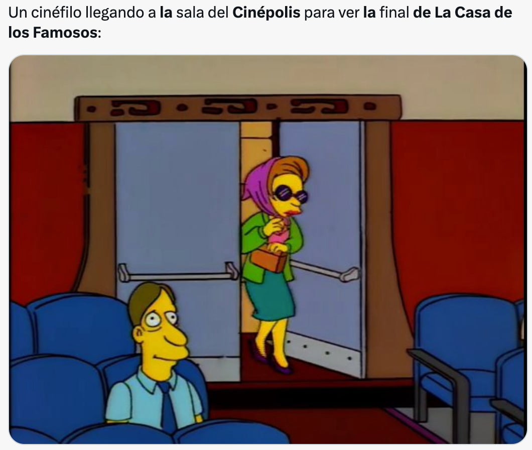 Memes de la final La Casa de los Famosos 2024 en Cinépolis y Cinemex