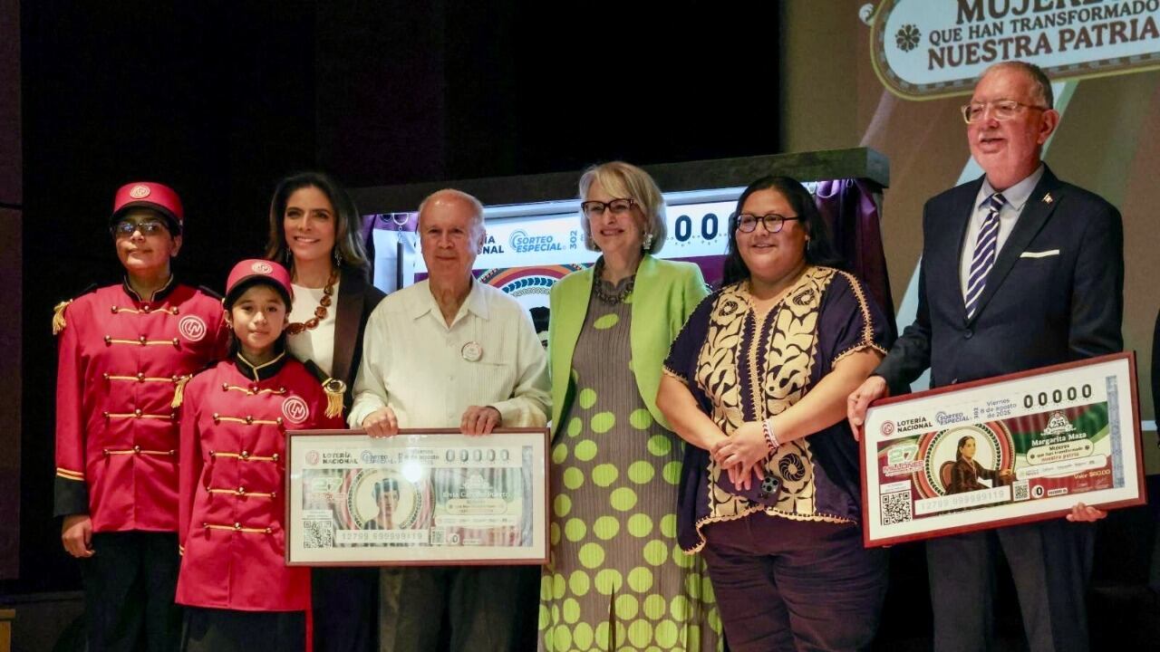 Lotería Nacional celebra 255 años homenajeando a mujeres que han transformado la historia de México