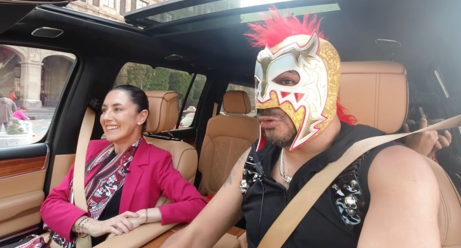 Las 5 preguntas incómodas que El Escorpión Dorado hizo a Claudia Sheinbaum