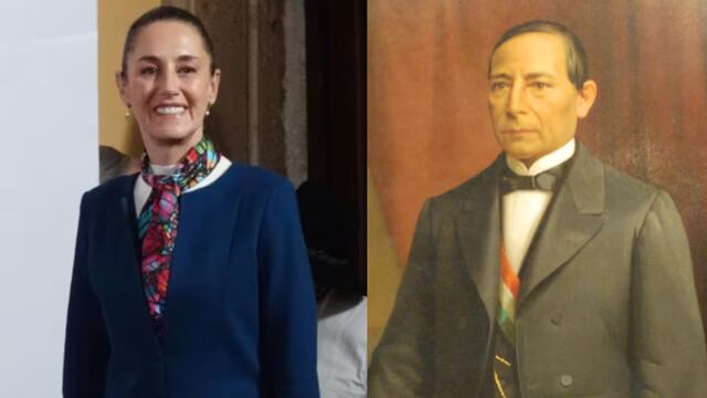 Claudia Sheinbaum, Benito Juárez.