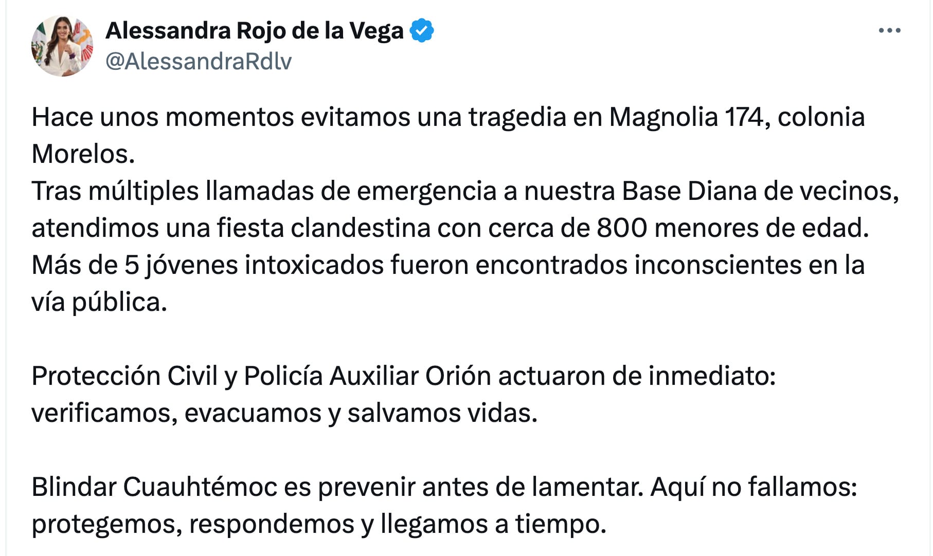 Fiesta clandestina en la colonia Guerrero