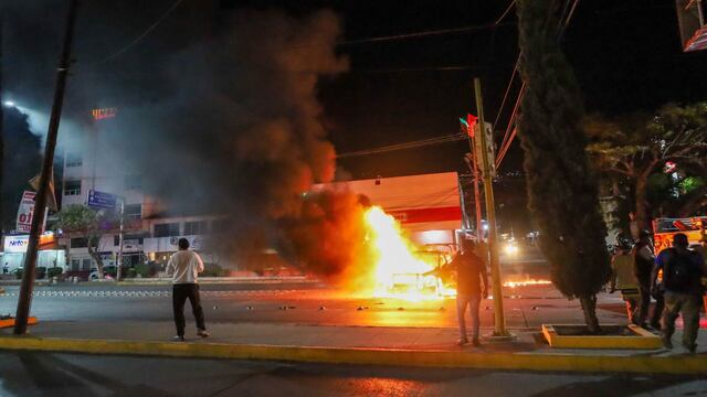 Portesta por muerte de normalista de Ayotzinapa