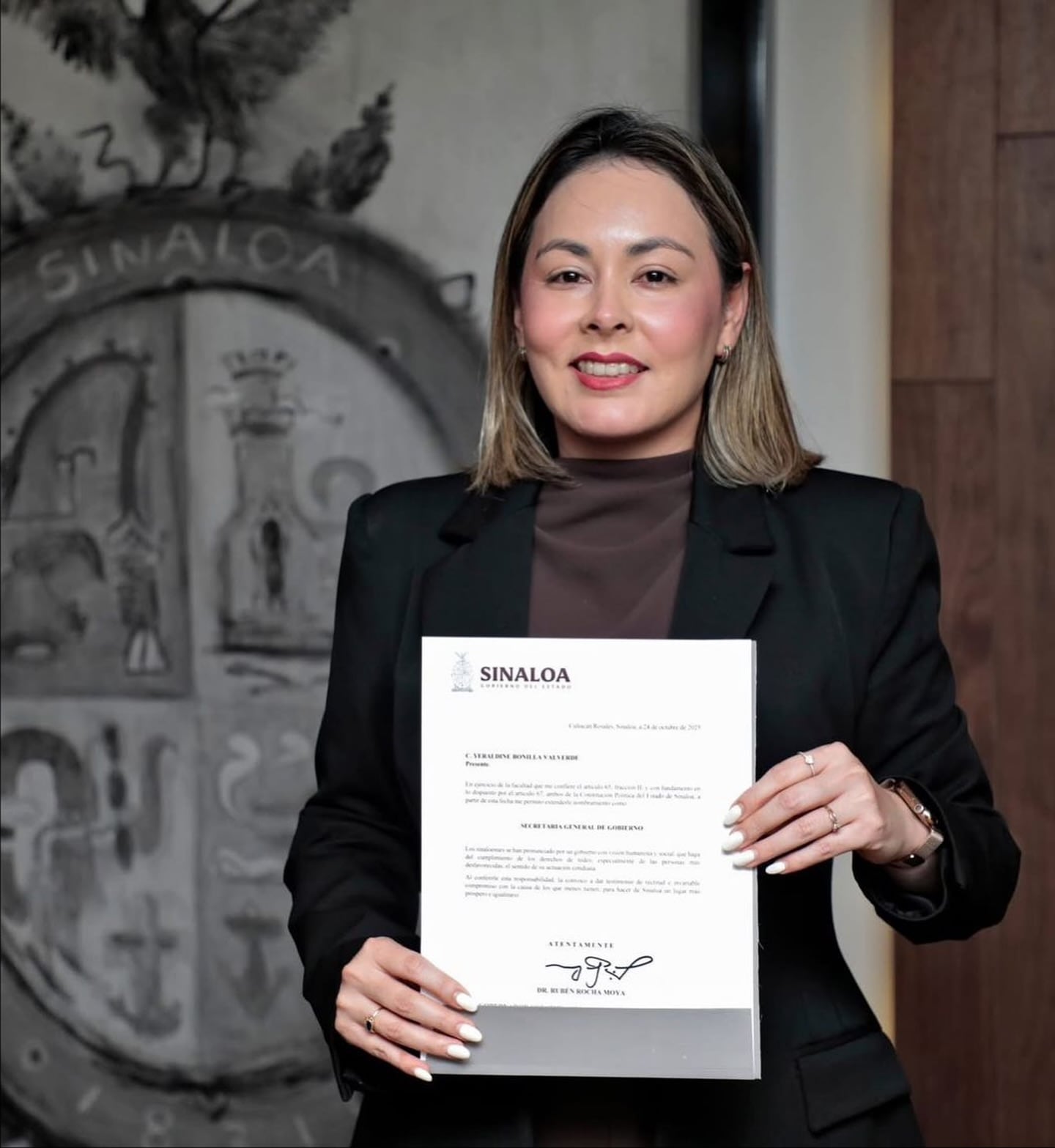 Rubén Rocha llamó “meserita” a quien ahora es su secretaria de Gobierno