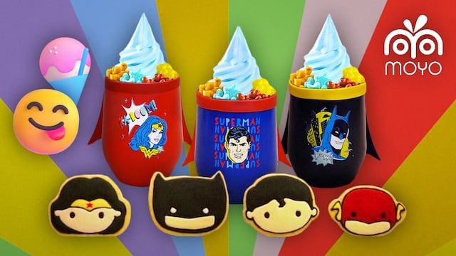Los vasos refill de Moyo de La Liga de la Justicia