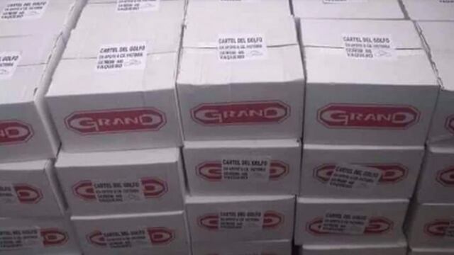 Despensas presuntamente del CDG.