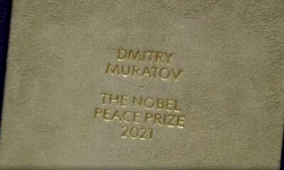 Premio Nobel de Dmitry Muratov, periodista ruso