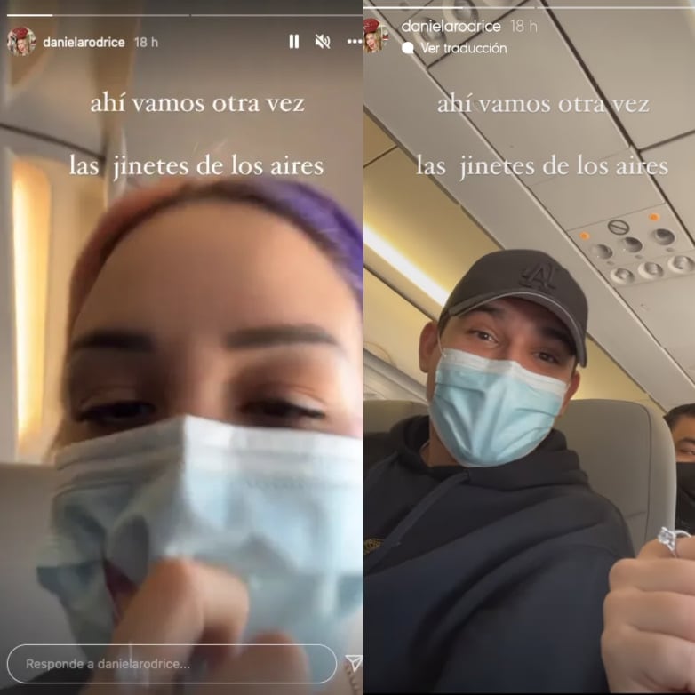 Daniela Rodrice recuerda a Jenni Rivera al abordar un avión