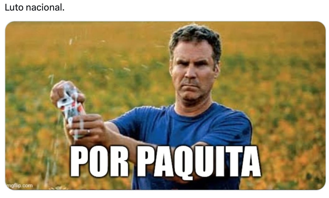 Memes despiden a Paquita la del Barrio