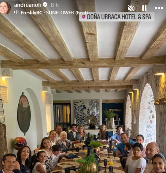 Jorge Salinas se reencontró con la hija que tuvo con Andrea Noli